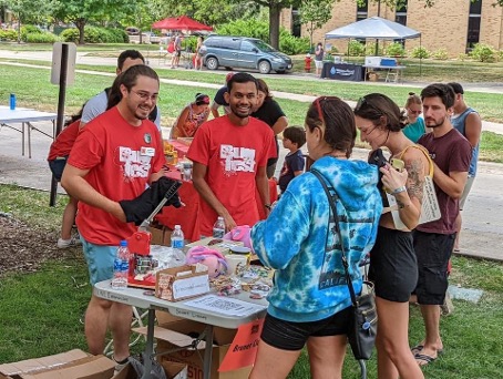 Outreaching with the Bruner Entomology Club