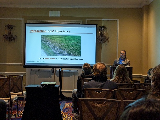 Presenting part of my master’s thesis